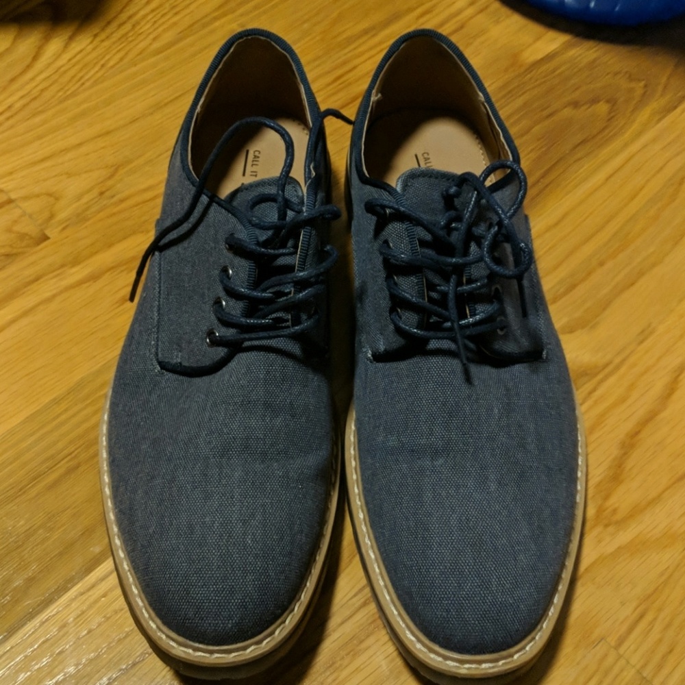 Shoes (blue) - Almost New- No box -